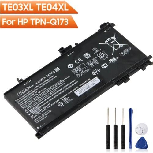 Replacement Battery TE03XL TE04XL For HP OMEN 15 TPN-Q173 HSTNN-UB7A 15-bc011TX 15-bc015TX AX017TX TPN-Q173 Rechargable Battery