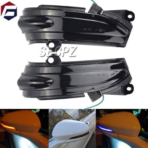LED Side Wing Dynamic Turn Signal Light Rearview Mirror Indicator For FORD MONDEO MK5 2014-2019 MK V 5 Car Accessories
