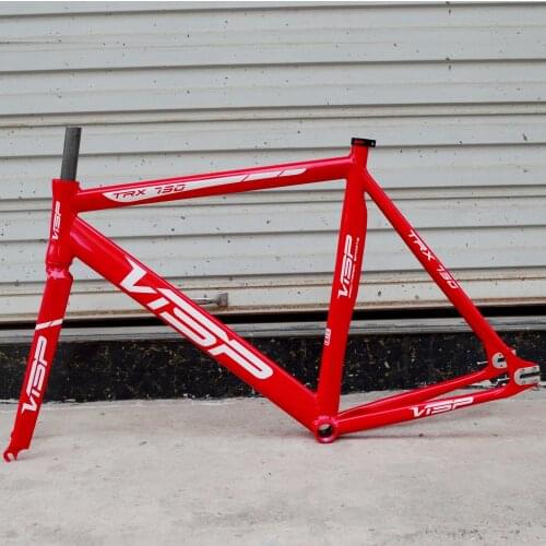 VISP TRX790 Fixed Gear Aluminum alloy Single speed Fixie Bike Frame include headset Seatposts Clamps