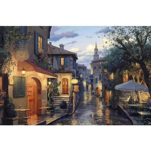 Diamond Embroidery House Sale 5D DIY Diamond Painting Full Square Landscape Rhinestone Picture Cross Stitch Mosaic Kit