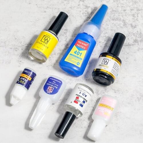 Nail Art Transparent Dedicated Quick-drying Adhesive Glue Starry Sky Adhesive Viscos Jewelry Diamond Fake Nail Pieces Nail Tools