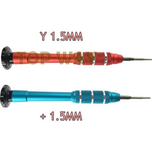 10pcs/sets For Nintendo Switch Joy Con PSP GBA DS 3DS XL Cross Tri 1.5MM + 1.5MM Y Screwdriver For Switch Screwdriver