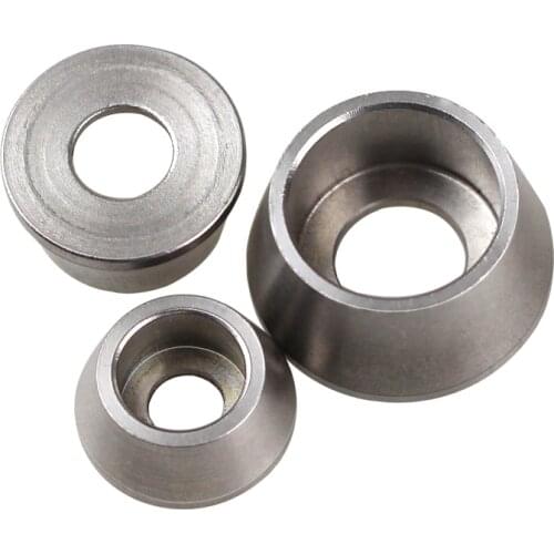 2pcs M2 M2.5 M3 M3.5 M4 M5 M6 M8 M10 cone shape cup head allen washer screws gasket 303 stainless steel