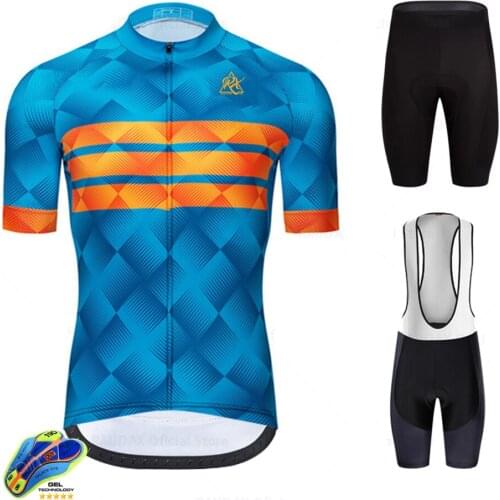2021 Camisa De Hombre Cycling Jersey New Team Short Sleeve Racing Sport Bicycle Jersey Bike Uniform Triathlon Cycling Clothing