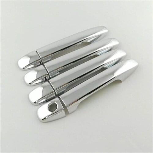 ABAIWAI Car Door Handle Bowl Cover ABS 3D Sticker For Subaru Outback Exteriors Styling Auto Parts Supplies Accessories 2015 2016