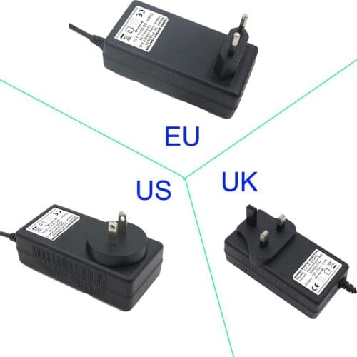 Free Shipping VORED 1PC AC100-240V to DC 12V 2.7A Power Supply Adapter Universal Charger US/EU/UK Plug for Firewood, Blower