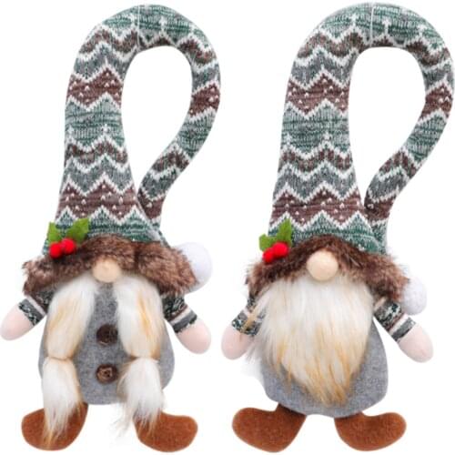 Christmas Curtain Holder Merry Christmas Decorations For Home Ornaments New Year 2021 Doll Xmas Curtain Noel Home Decor Benefit