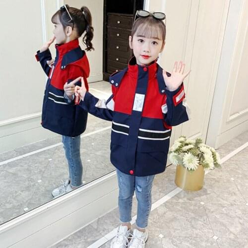 Girls Babys Kids Coat Jacket Outwear 2021 Stripe Winter Autumn Thicken Warm Overcoat Top Outdoor Sport Cardigan Childrens Clot
