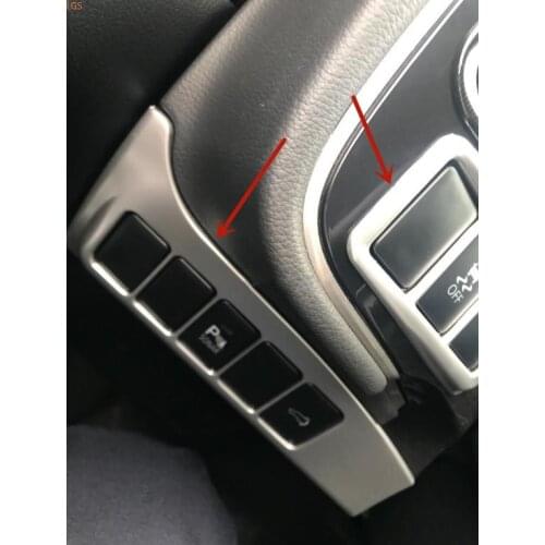 For Mitsubishi Outlander 2016-2019 ABS Chrome Headlight adjustment switch decorative frame Anti-scratch protection Car styling