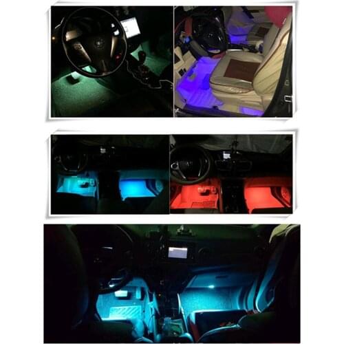 Hot Car Styling interior LED Neon Light decoration For Honda Civic 9 CR-V 4 3 Element 2 HR-V 2 Jazz 3 MDX Pilot 2 WR-V Airwave