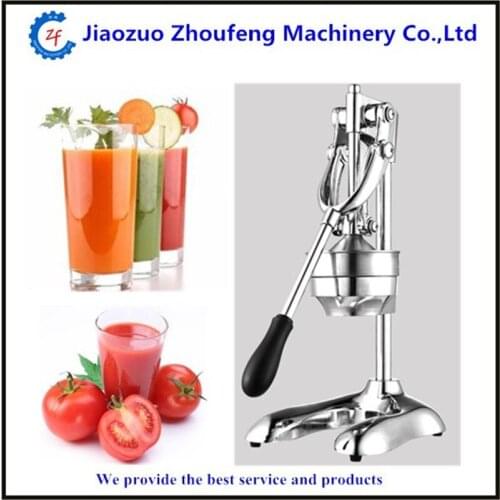 Commercial stainless steel juicer manual hand press juicer squeezer citrus lemon orange pomegranate fruit juice extractor