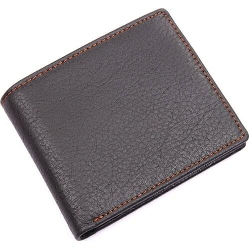 Wholesale Hot Sell Vintage Wallet Genuine Leather Wallets Brand Wallet Women Luxury Short Purses Coin Pocket Credit Card Holders