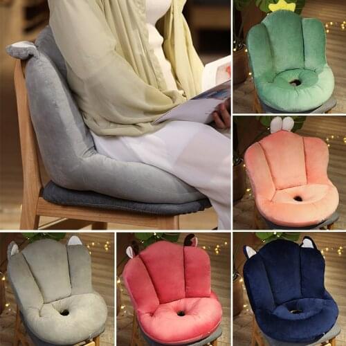 Stuffed Crown Seat Cushion Soft Sofa Plush Pillow for Indoor Floor Chair Children Friends Gift