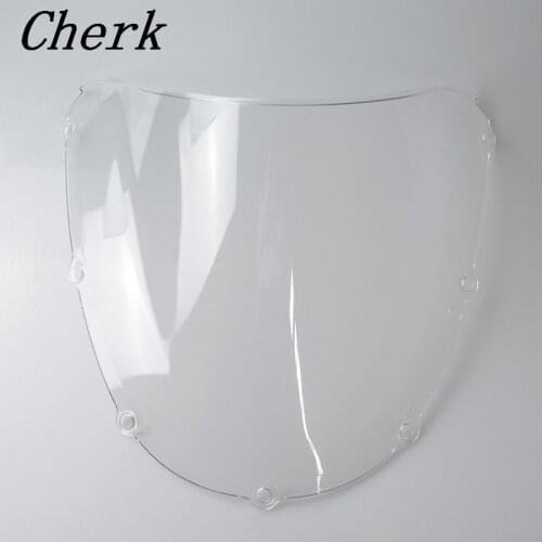 New Clear Motorcycle Double Bubble Windshield Fairing Windscreen Screen For Honda CBR 900 CBR954 RR 2002-2003 cbr