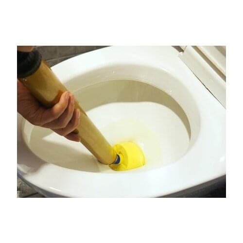 Toilet Plunger High Pressure Suction Plunger Hand Power Closestool Dredge Flexible Head Design Drain Buster Toilet Plug Sink