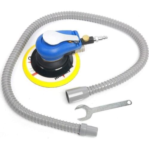 WAERTA Wholesale 6 Inches air Sander with Vacuum 150mm Pneumatic Sander 6" Air Sanding Machine Pneumatic Tools
