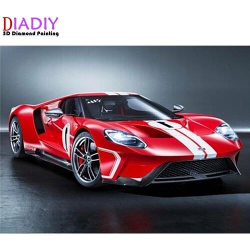 Full Square Diamond Mosaic Car 5D Diamond Painting Cross Stitch diamond Embroidery Picture Of Rhinestones Resin Drill Handmade