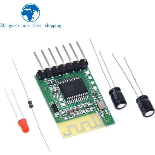 TZT Bluetooth audio receiver template, stereo wireless speaker, power amplifier modified DIY Bluetooth module 4.0