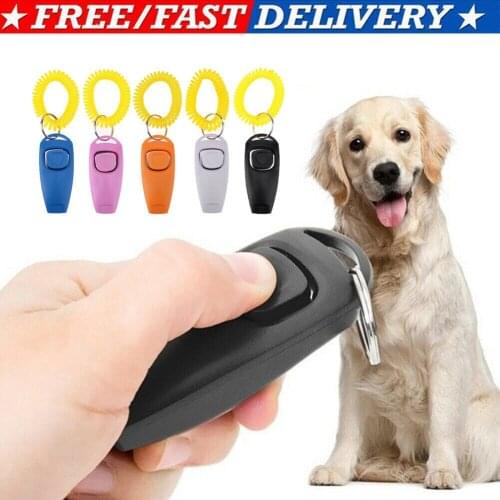 Dog Whistle Universal Remote Portable Animal Dog Button Sound Trainer Pet Training Tool Control Wrist Band Accessory New Arrival