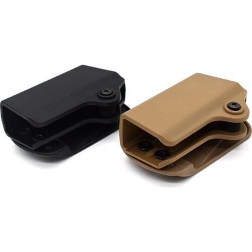 Tactical Magazine Pouch for 9mm .40 .45 .380 .357 IWB Mag Holster Concealed Cary for Double Stack Mag Holder for Glock
