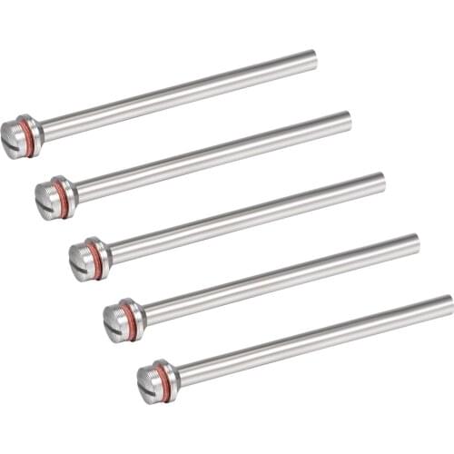 Uxcell Cut-off Wheel Screw Mandrels 3mm Shank Dia Cutting Disc Holder for Compatible Rotary Tool 5 Pcs