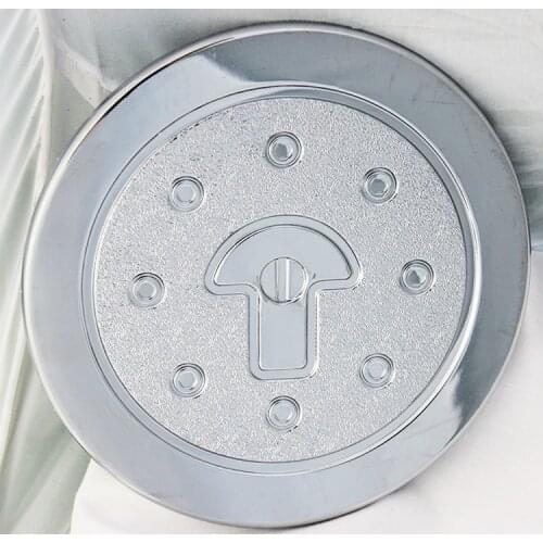 1PCS ABS Chrome plated For Toyota Yaris 2005-2011 Vitz 1999-2005 Accessories Fuel Tank Cap Cover