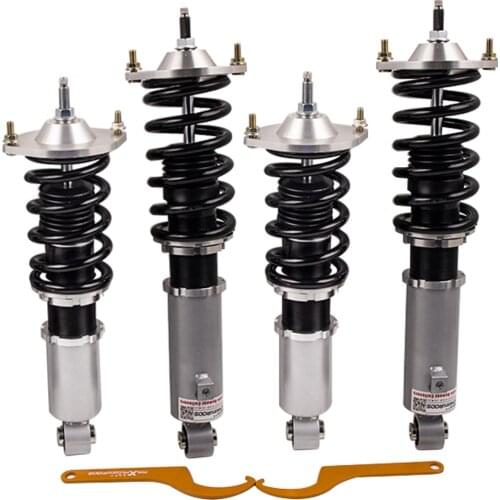 24 WaysDamping Coil Spring Coilovers Strut For Mazda MX5 MX-5 NA NB 89-05 Adjustable Height Shock Kit