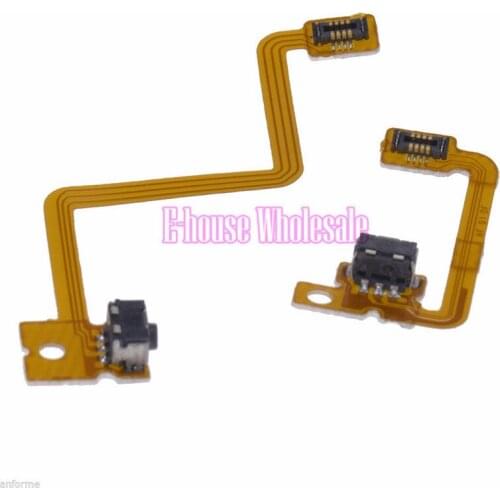 30 set Left Right Shoulder Trigger Button Flex Cable For Nintendo For 3DS L/R Switch Repair