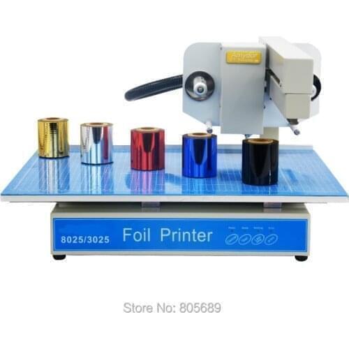 Thesis cover foil press hot stamping printing machine for leather