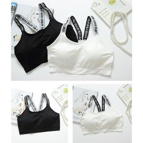 Girls With Chest Pads And Chest Wrap Vests Summer Light-Proof Korean All-Match Bra Tube Top Sexy Seamless No Steel Ring Bra