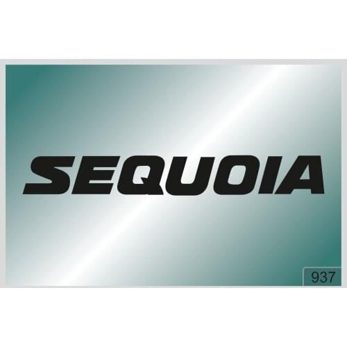 For Sequoia -2 pcs. stickers HIGH QUALITY DECALS different colors 937