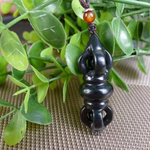 Hetian Qingyu Diamond pestle descends demon pestl jewelry Fine jewelry guard against evil safeguard safety Pendant Necklace