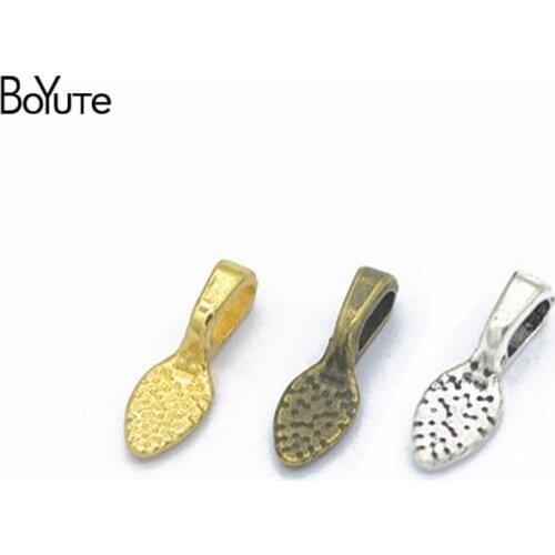 BoYuTe (200 Pieces/Lot) 15*5MM 4 Colors Metal Alloy Shovel Charms Pendants Diy Hand Made Accessories for Jewelry Making