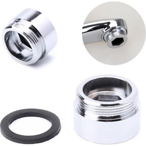 Solid Metal Adaptor Inside Thread Water Saving Kitchen Faucet Tap Aerator Connector