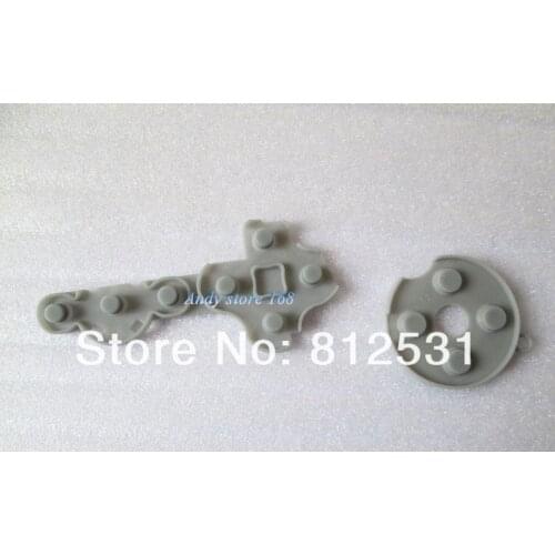Replacement Conduction Rubber Conductive Silicone Rubber R/L Button D Pad For Xbox 360 controller 2Set/lot