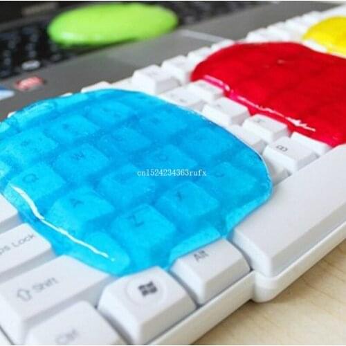 100pcs Magic Computer Cleaners Cleaning Compound Gel Innovative Super Dust Clean High Tech Keyboard Cleaning Gel