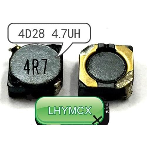 20PCS CDRH4D28-4R7 4D28 4.7UH 4R7 SMD