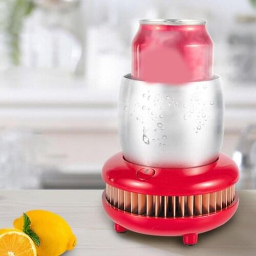 380ml TEC Technology Cooler Cup TEC Technology Fast Cooling Plastic Wide Application Instant Refrigerating Fast Cooling Cup Home