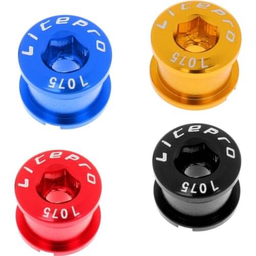 4Pcs AL7075 Bike Chainwheel Bolt MTB Road Bicycle Single Crank Arm Screws