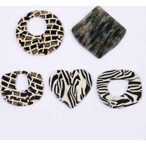 WHSOK 50Pcs Jewelry Accessories/Earrings Connectors/DIY Charms/Simple/Hand Made/Pendant/Jewelry Findings & Components