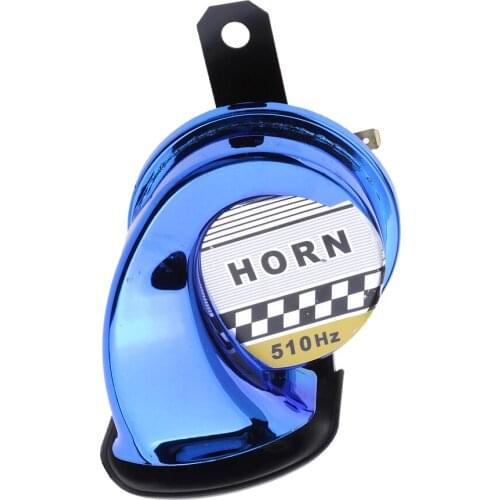 510Hz Snail Siren Horn Waterproof 12V Snail Horn Auto Car Scooter