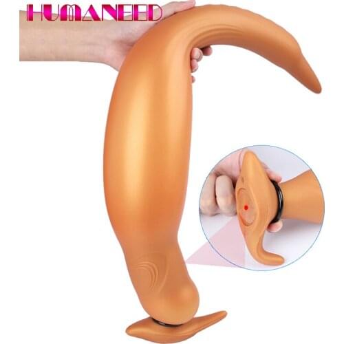 55cm Long Anal Plug Air Inflatable Butt Plug BDSM Vagina Anus Expansion Stopper Adult Games Erotic Anal Sex Toys For Men Women