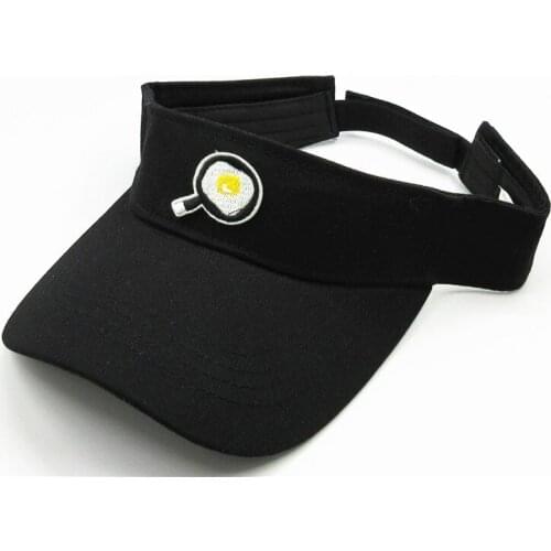 2020 Cotton Egg Cake Embroidery Visors Baseball Cap Adjustable Snapback Cap for Men and Women 189