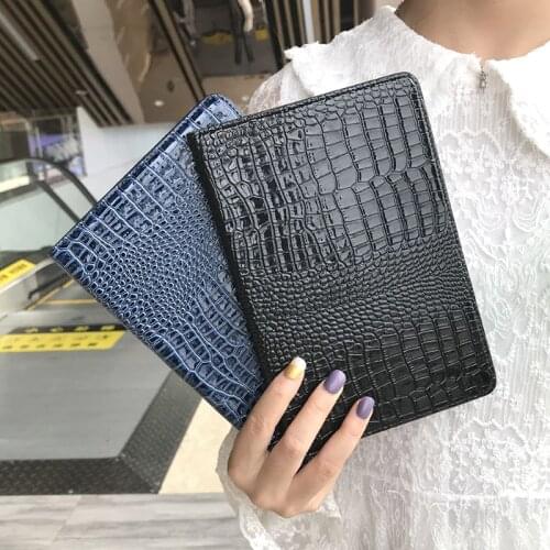 PU leather case stand cover for iPad Pro 11 Mini 4 5 Air 3 4 crocodile wallet Magnet Smart Cover Flip Shell