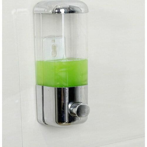 500 ml Liquid Soap Dispenser Wall Mount Bathroom Accessories Plastic Detergent Shampoo Dispensers Kitchen Soap Bottle