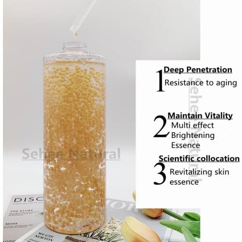 1000ml Gold Roe Essence Moisturizing Brightening Compact Repair Anti Wrinkle Cosmetics Skin Care Luxury Care Essence