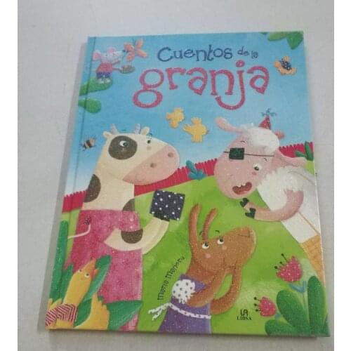 Parent Child Kids Spanish Book Cute Pictures Warm Story Education Enlightenment Learning Reading Hardcover Book Age 5 up