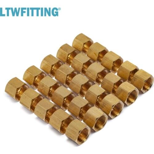 LTWFITTING 5/16" Brass Compression Nut,BRASS COMPRESSION FITTING