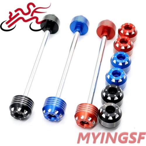 Motorcycle Swing Arm Wheel Protector For BMW S1000RR 2010 2011 2012 2013 2014 Front Axle Fork Crash Slider