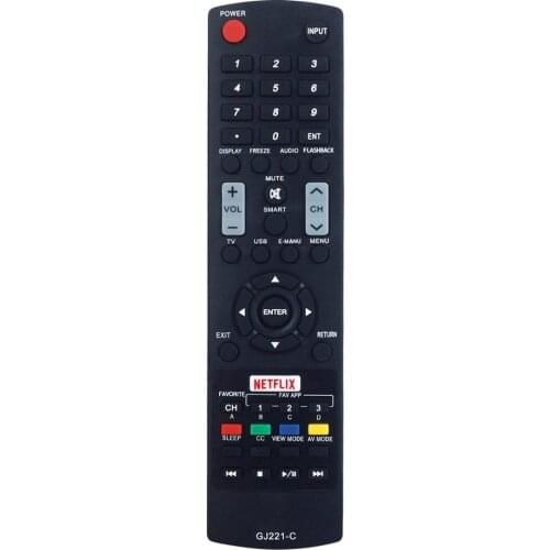 New Remote Control for Sharp LCD TV GJ221-C LC43LE653U LC-43LE653U LC48LE653U LC-48LE653U LC32LE653U LC-32LE653U LC-65LE645U